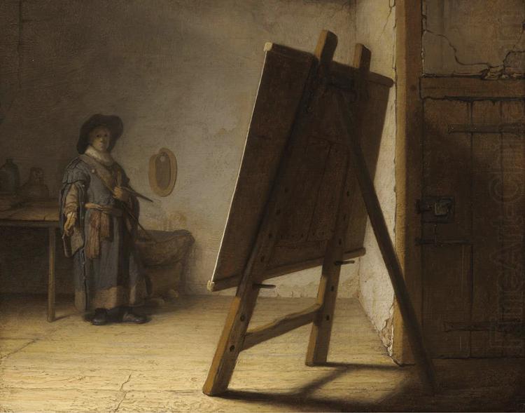 The Artist in his studion (mk33), REMBRANDT Harmenszoon van Rijn